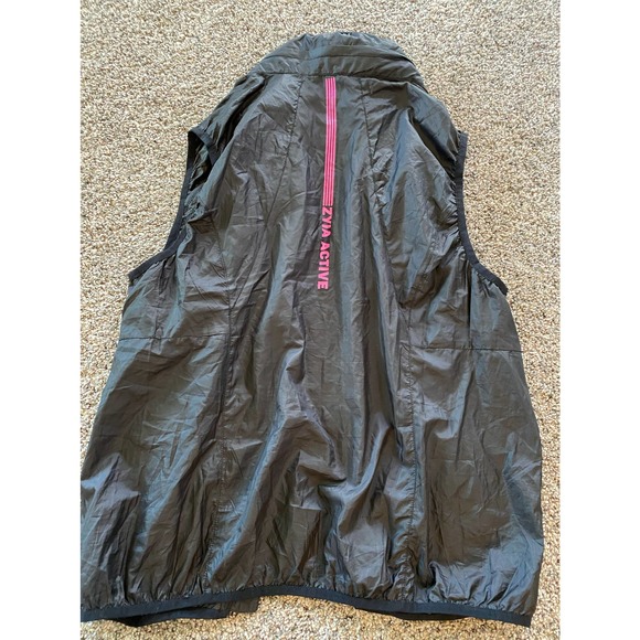 ZYIA Active Black Trainer Vest Hooded Lightweight Full Zip - XL - Picture 5 of 6